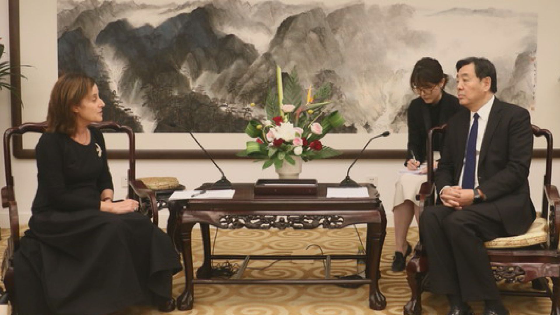 翟雋晤以色列駐華大使 王毅重申兩國方案是解決衝突唯一出路