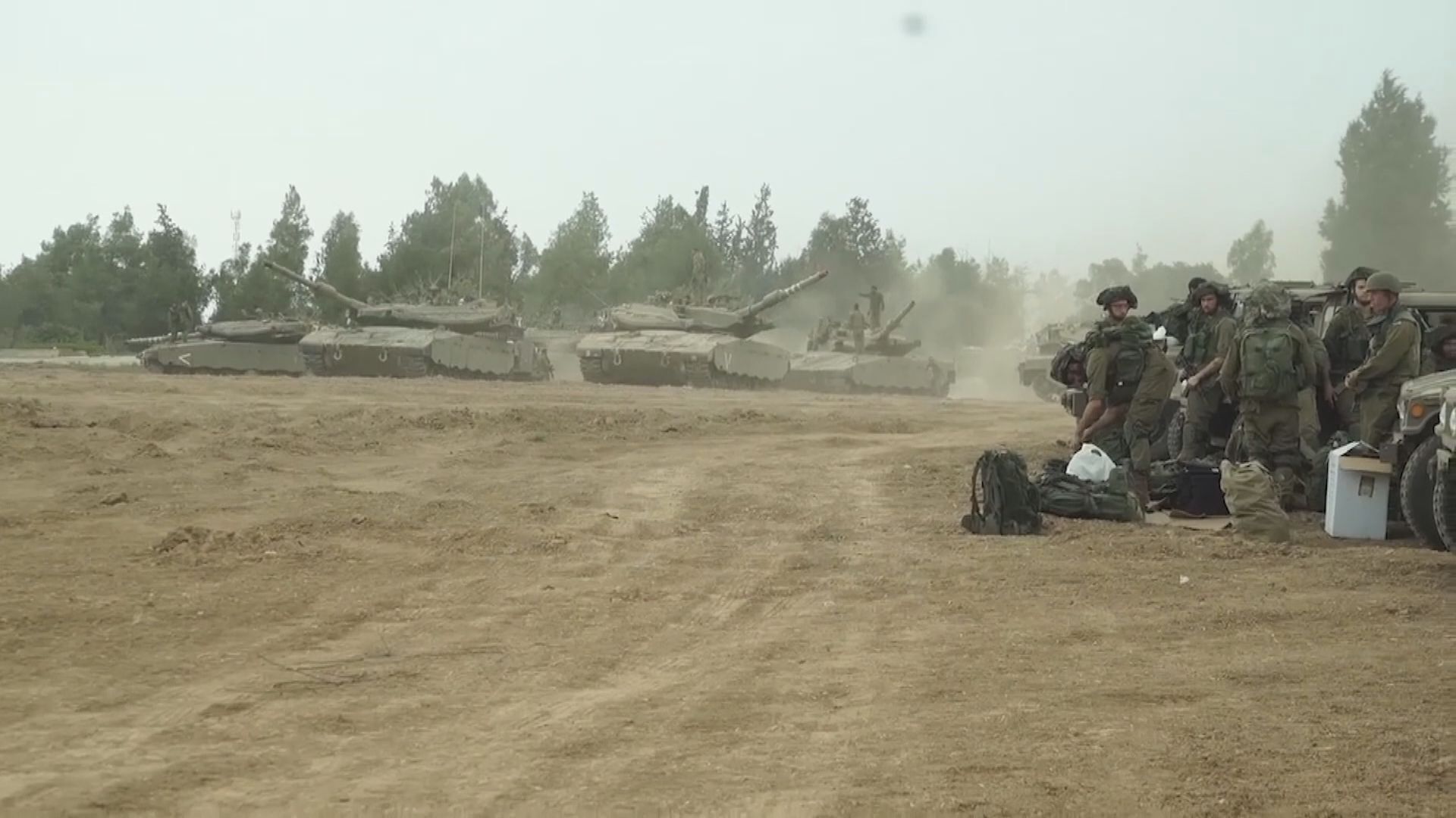 以軍坦克集結加沙邊境 分析指或數天內發動地面攻勢