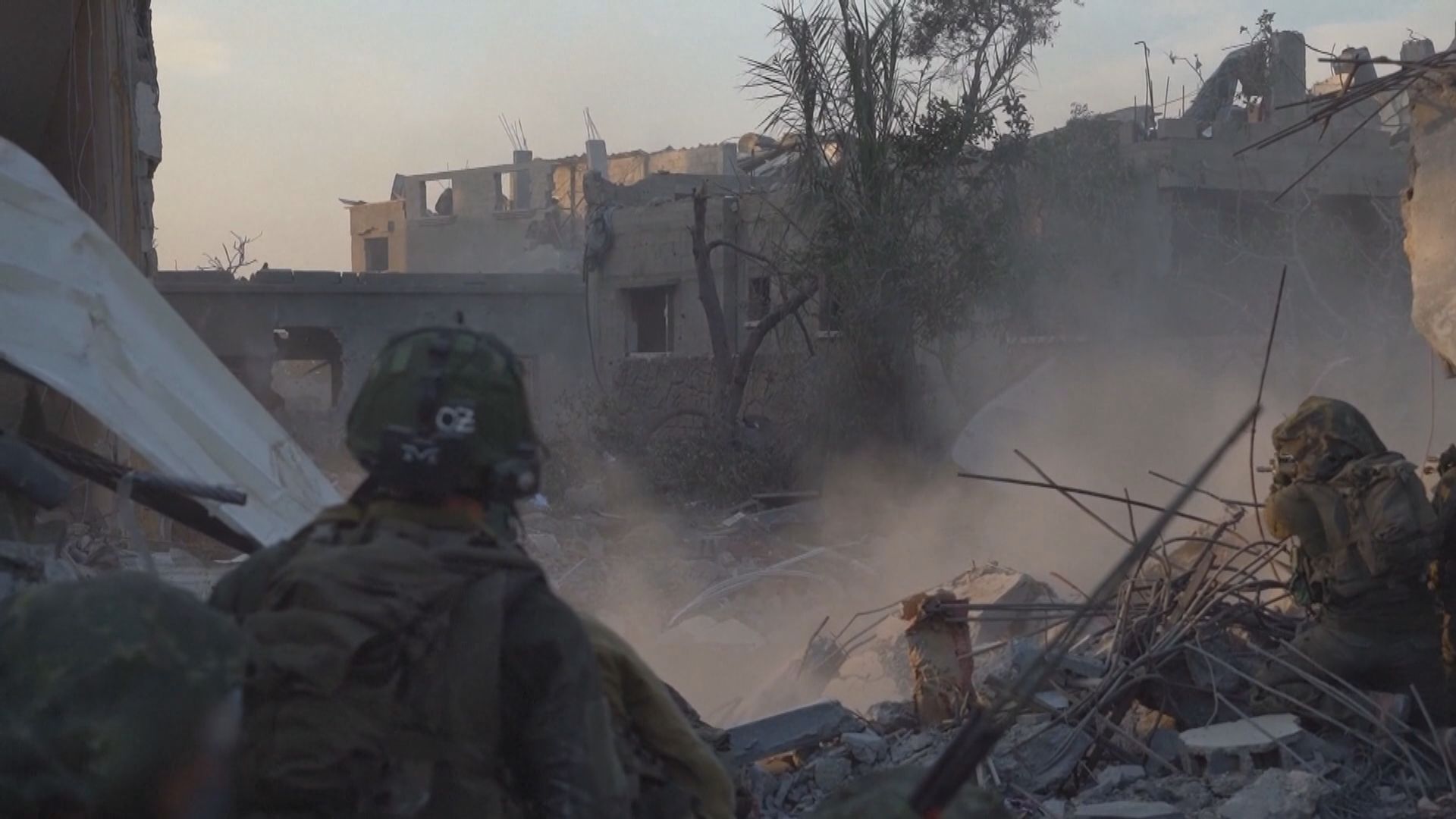 以軍進入加沙城中心地帶跟哈馬斯交火