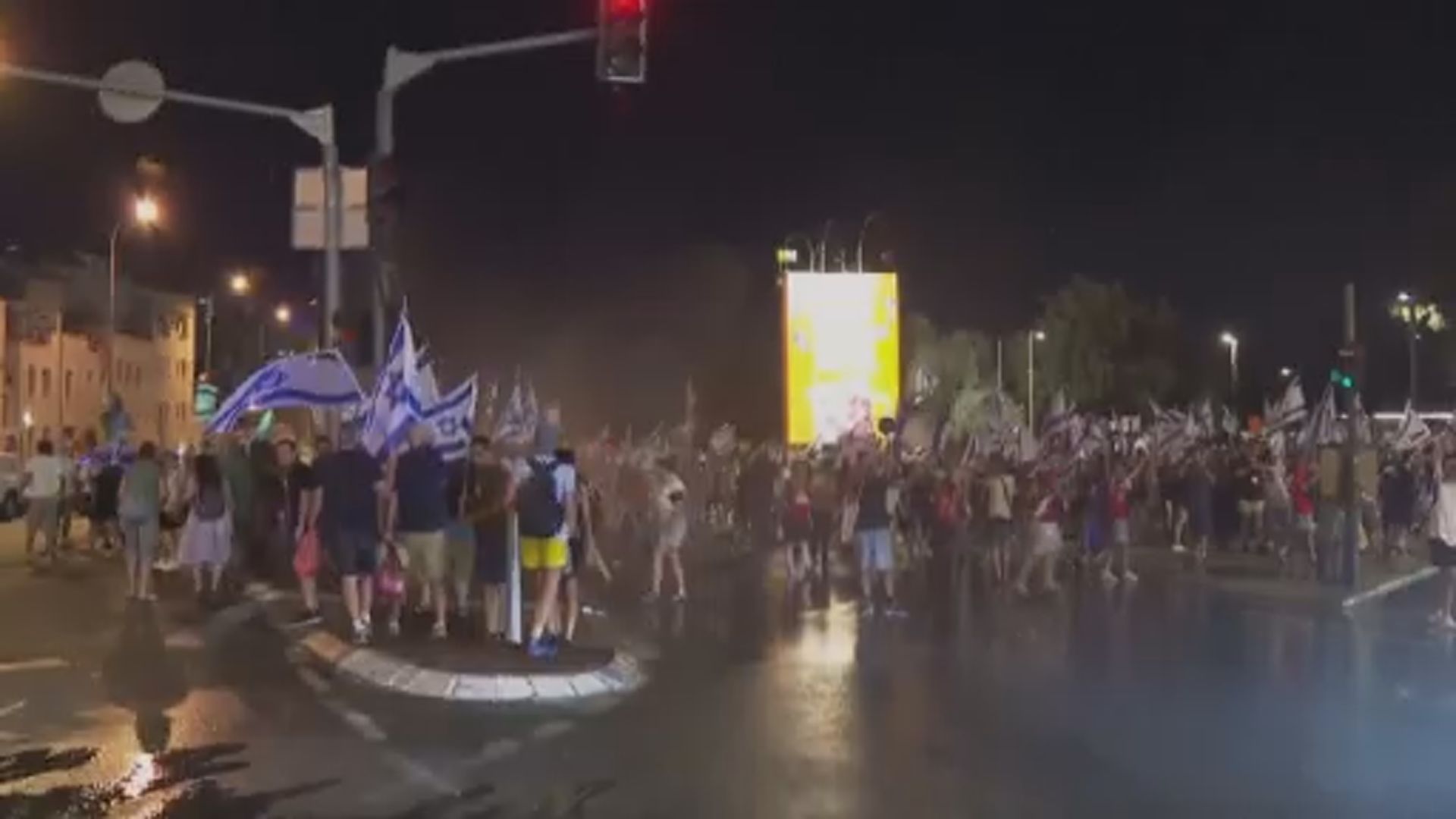 耶路撒冷反司法改革示威者與警方爆發衝突