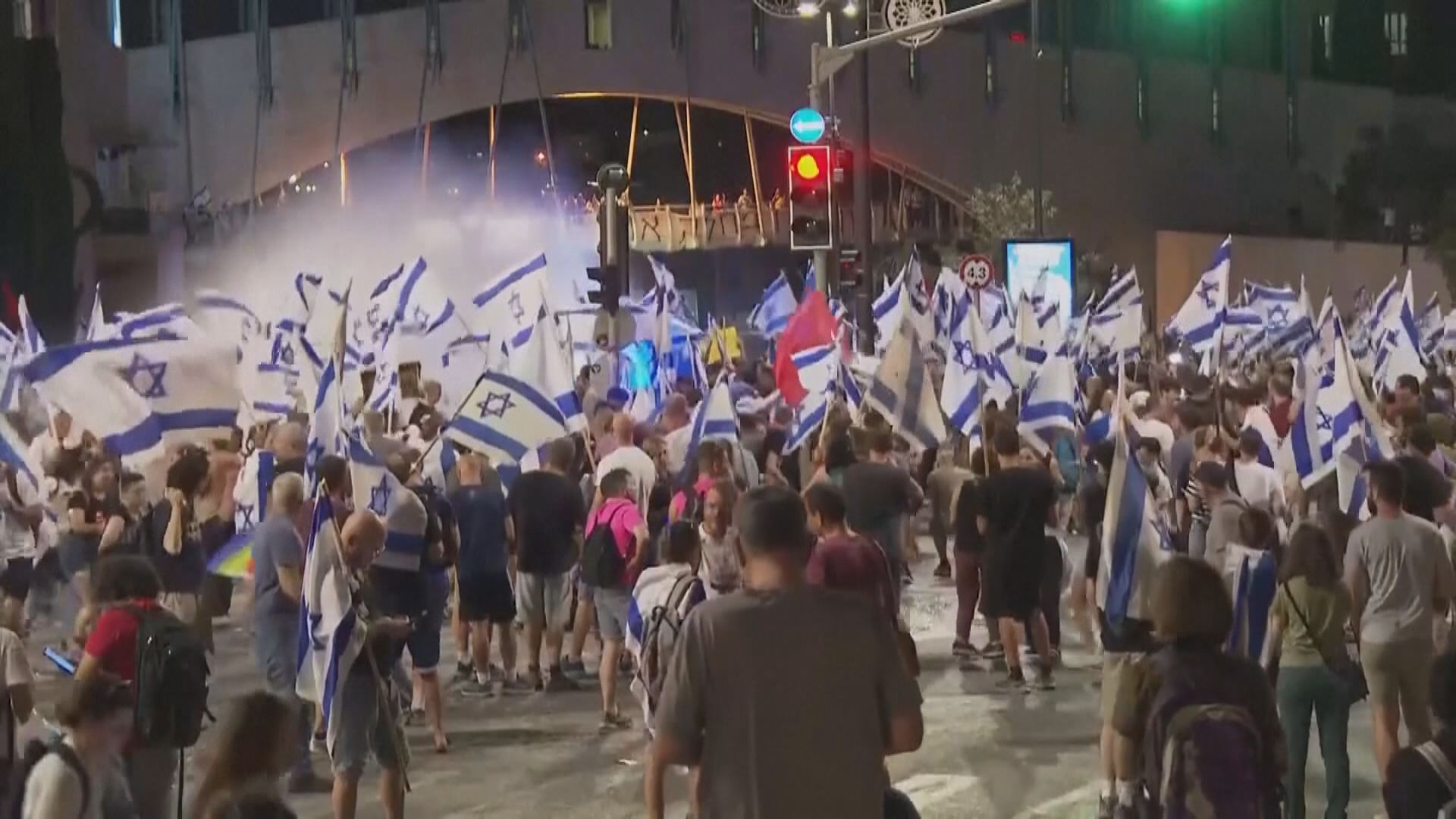 以色列國會通過司法改革草案引發示威 內塔尼亞胡稱會尋求各方共識