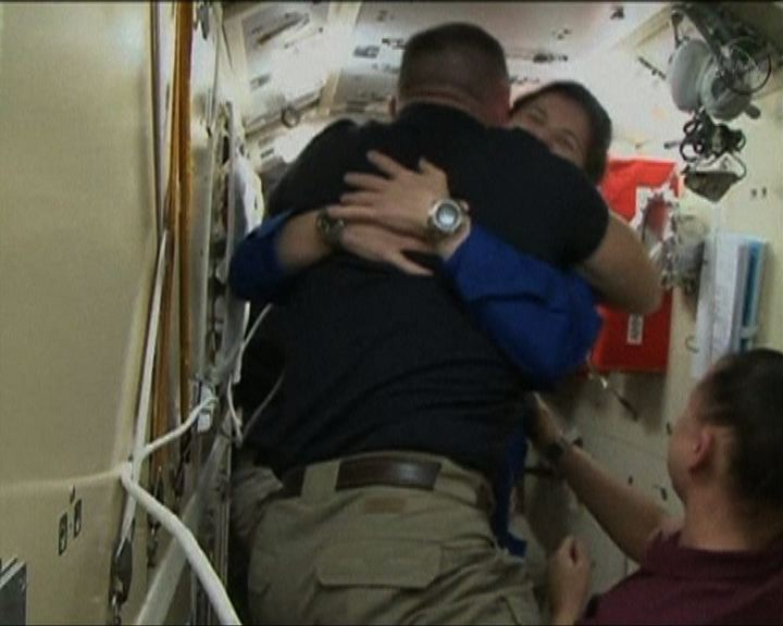 
三太空人乘聯盟號抵國際太空站