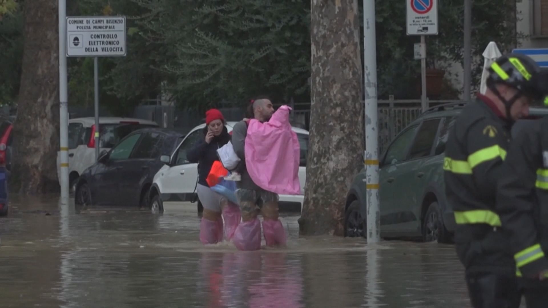 夏蘭令意大利托斯卡納大區嚴重水浸 五省進入緊急狀態