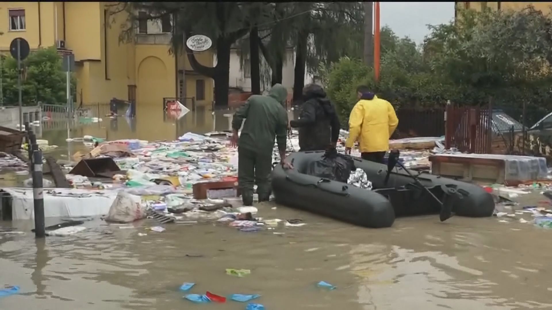 意大利北部暴雨成災 多人死傷
