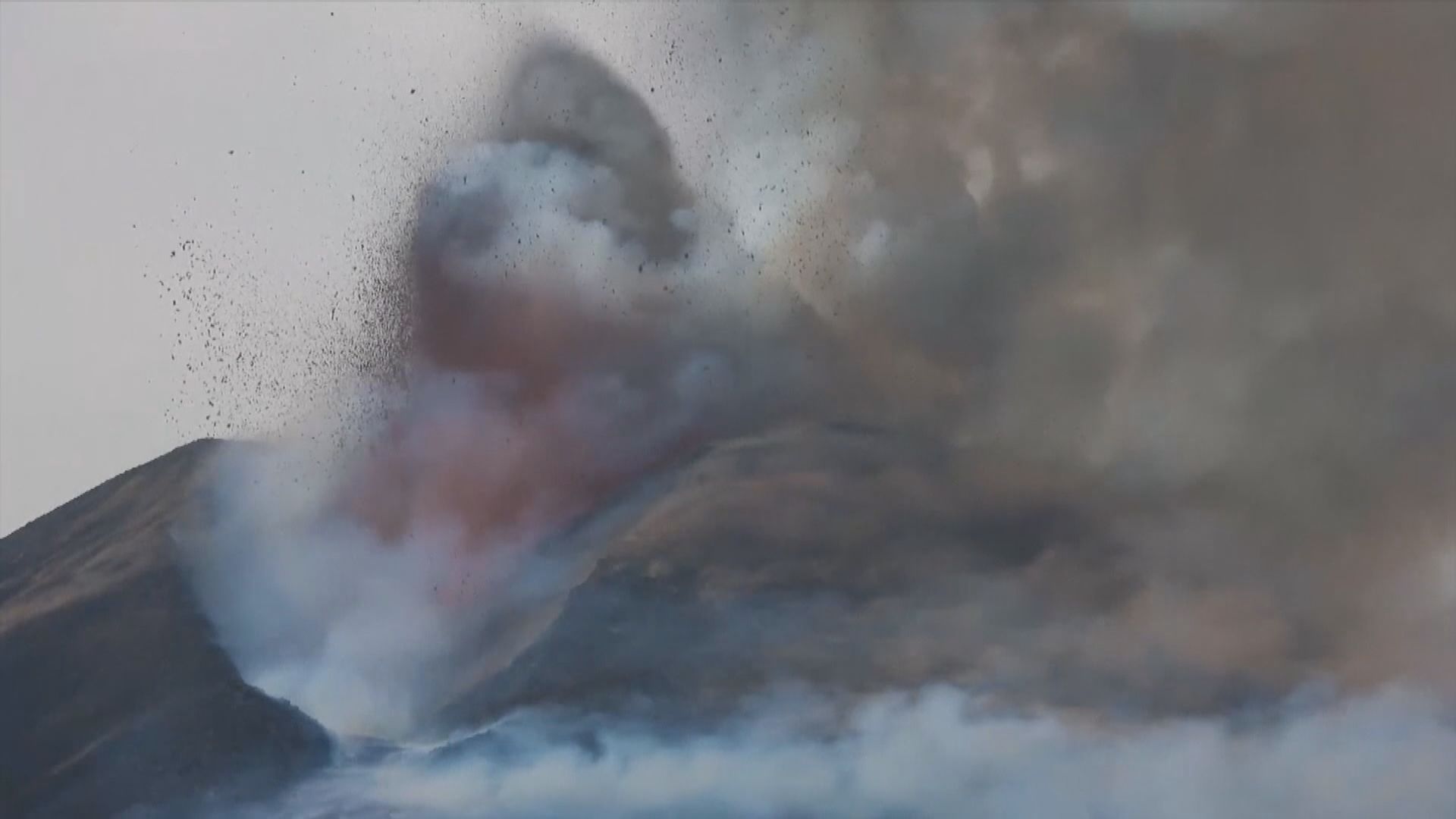 意大利埃特納火山噴發