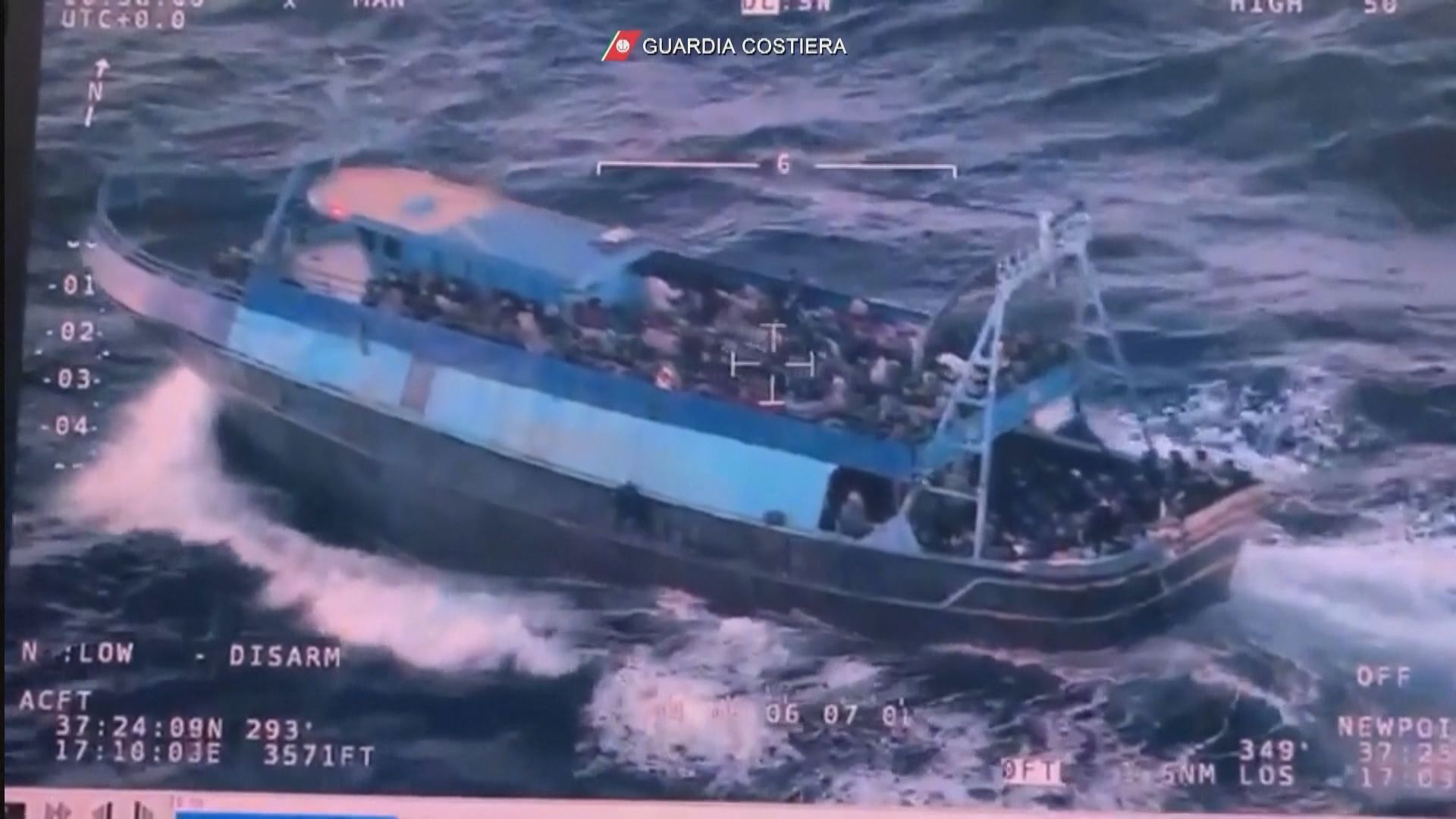 意大利海岸防衛隊再救出逾千非法移民