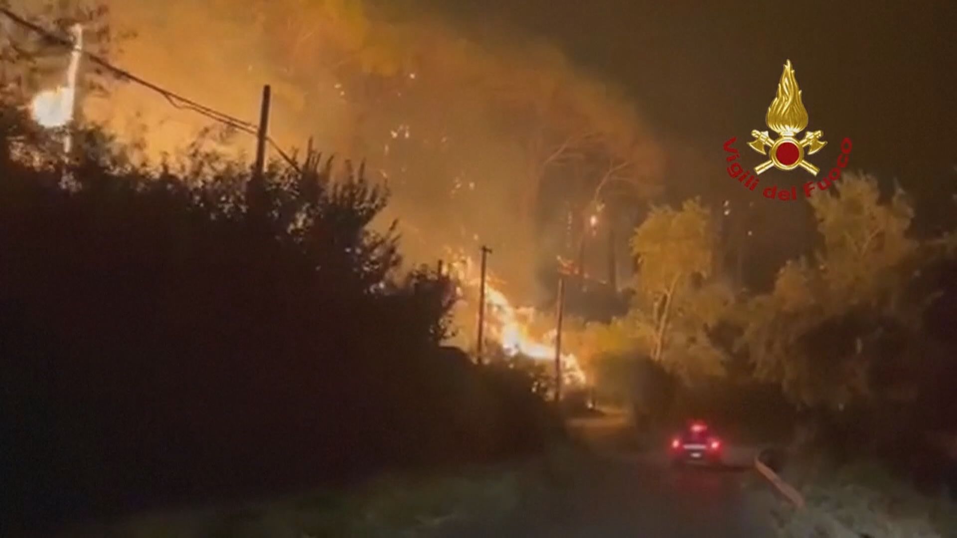 西西里島北部山火最少兩人死亡