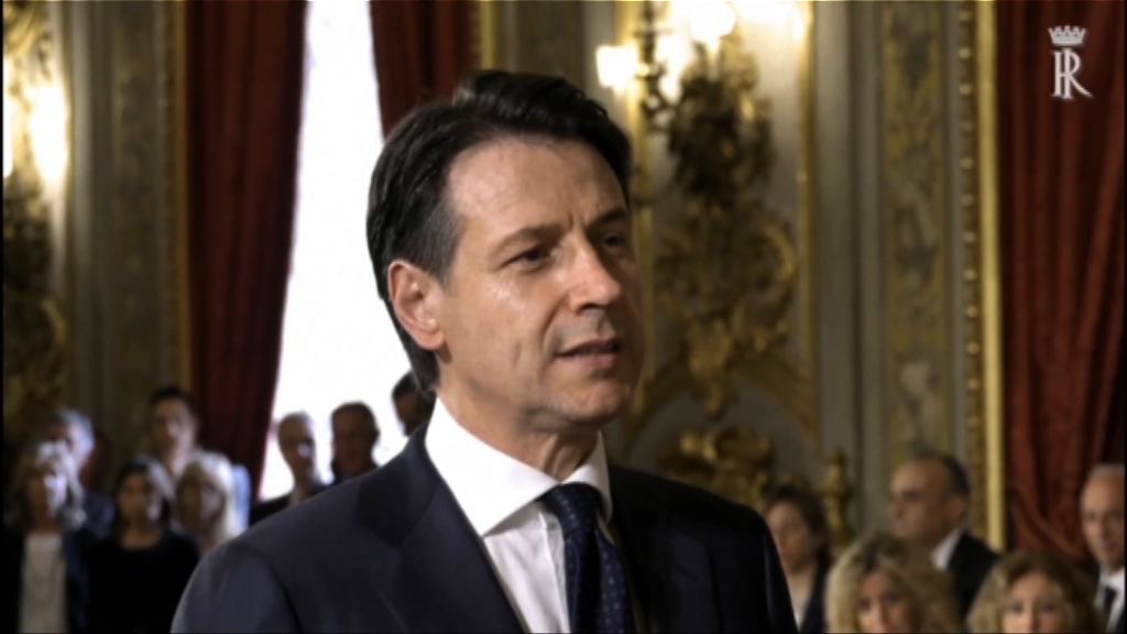 意大利新內閣宣誓就職