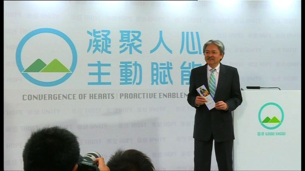 曾俊華：香港要轉型需改革