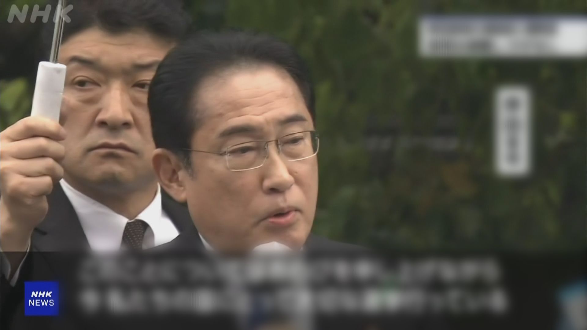 岸田文雄公開演講前遇襲無受傷　警方拘捕一人