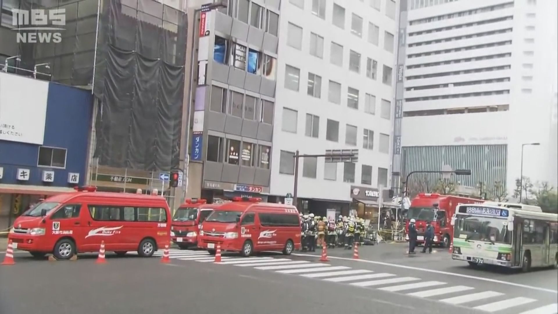 日本大阪大廈大火至少24人死亡　警方循縱火及謀殺方向調查