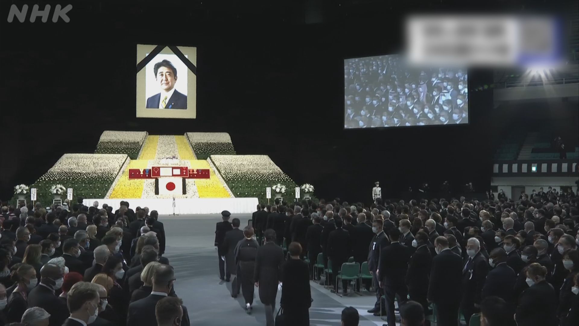 日本前首相安倍晉三國葬在東京舉行