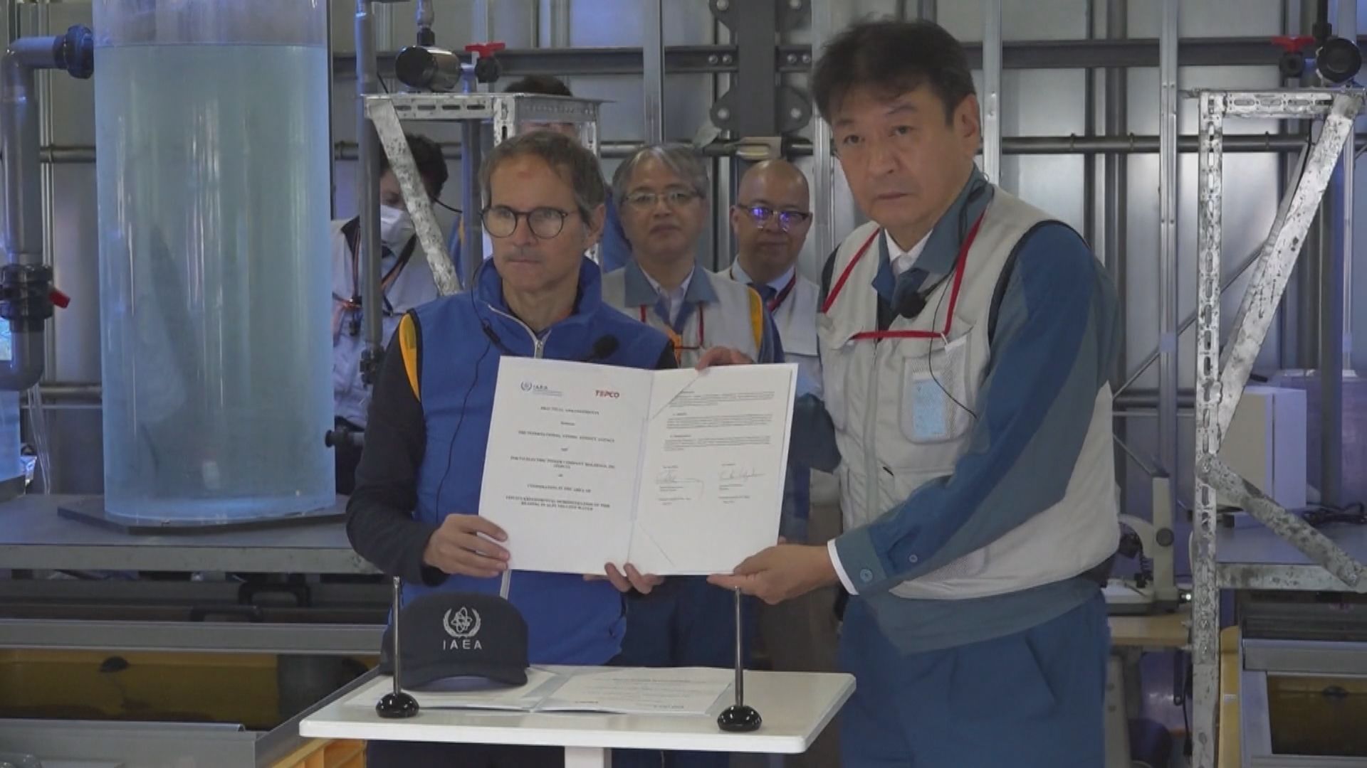 IAEA總幹事格羅西滿意排放福島核廢水等準備工作