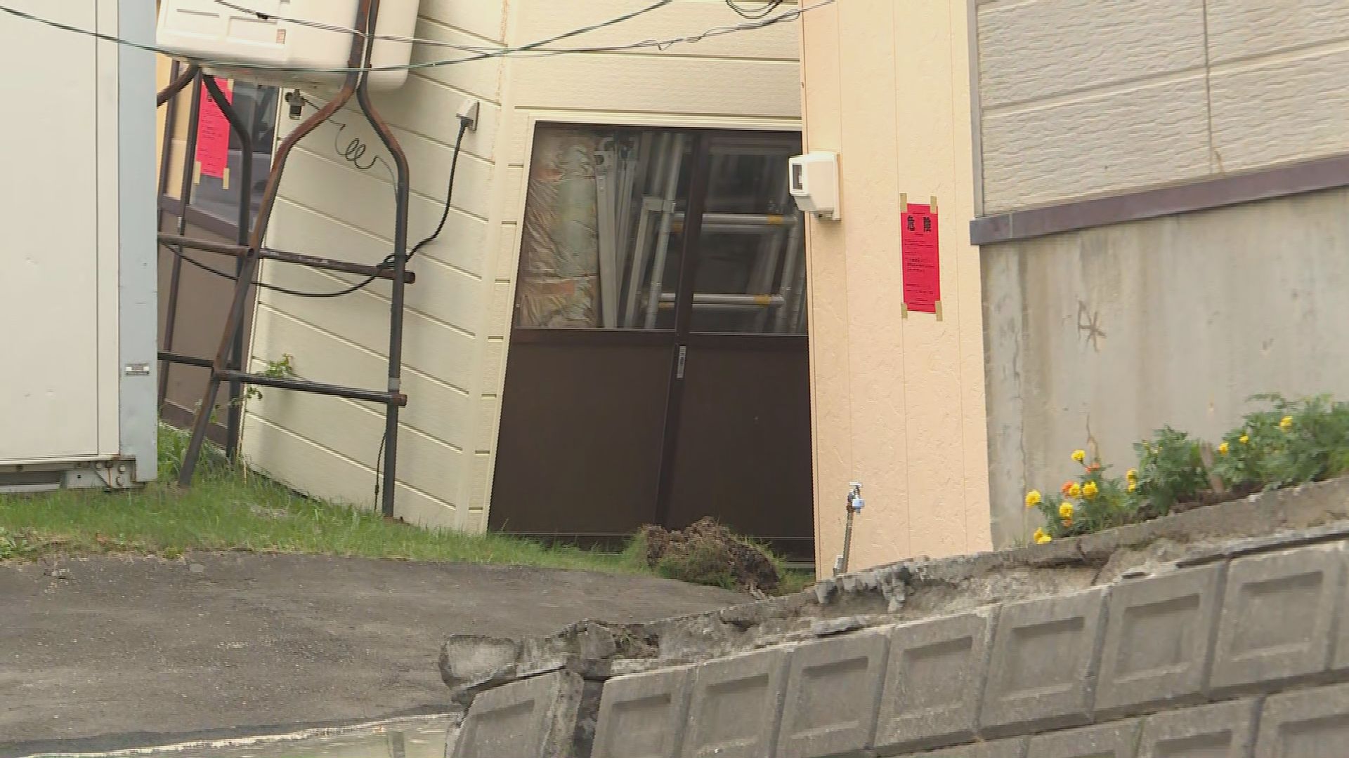 札幌市住宅區損毀嚴重　居民到避難所暫住