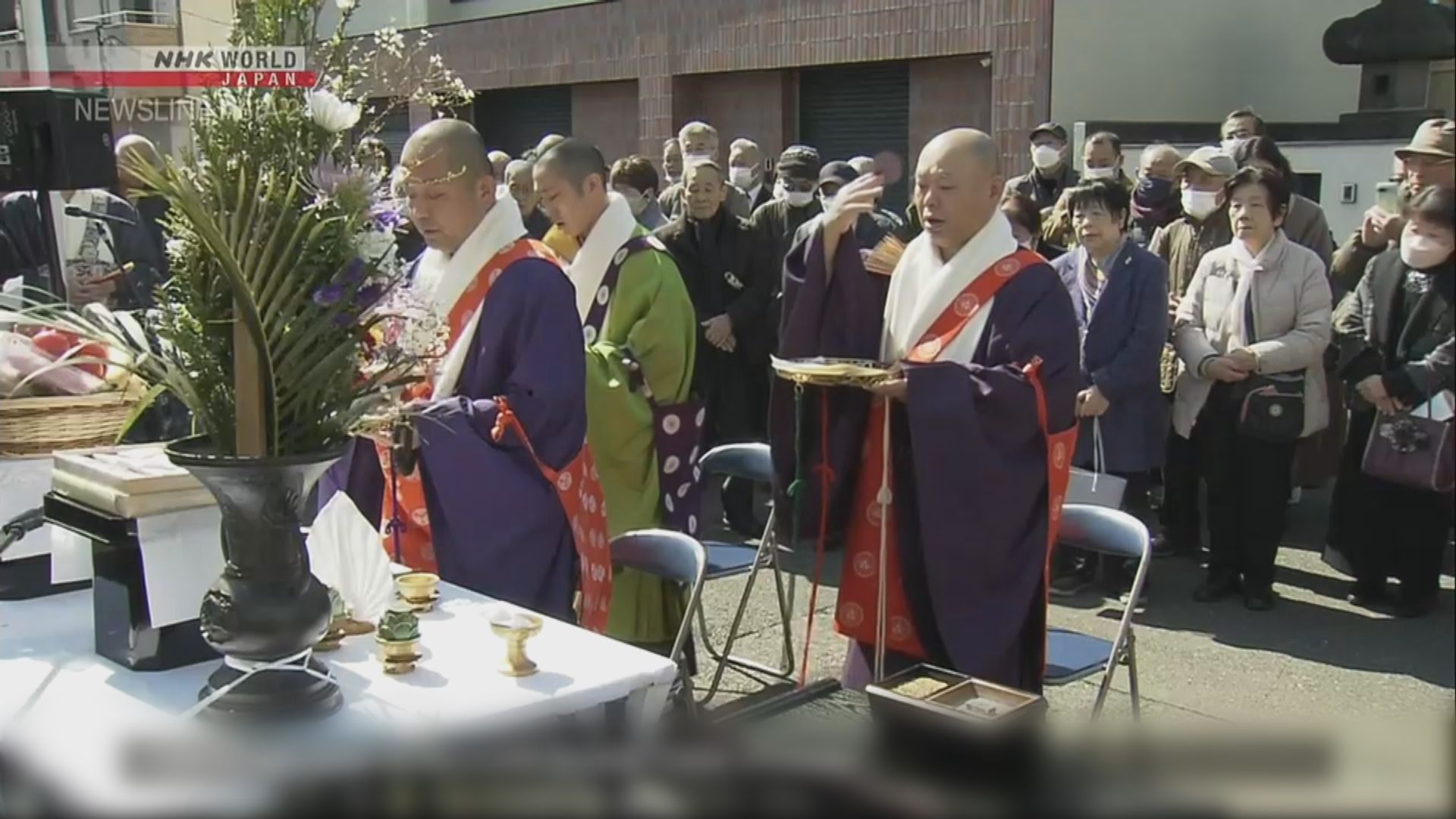 日本東京大轟炸80周年　當地舉行法事悼念