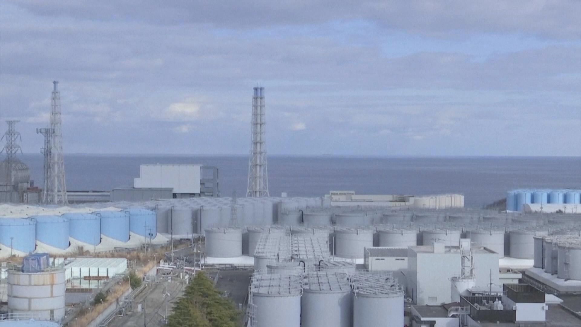 福島核污水料最快七月後開始排海