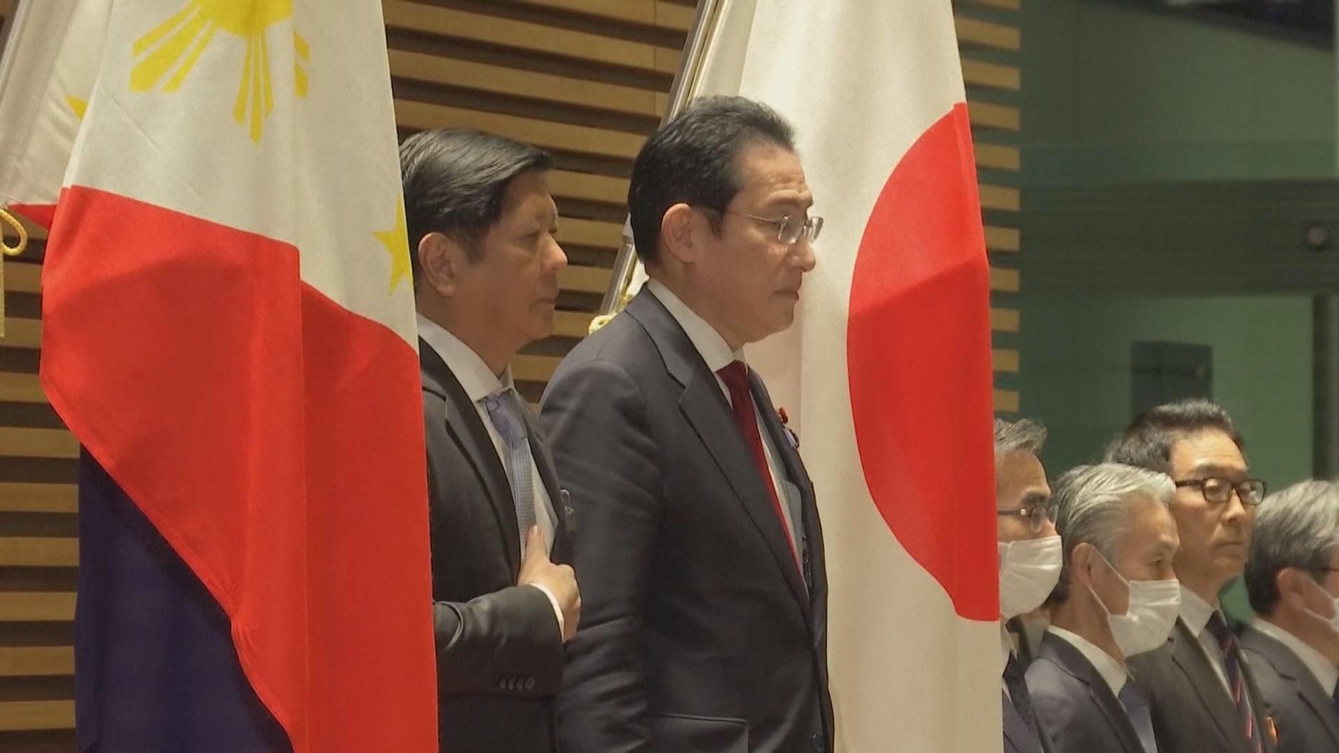 日揆岸田文雄晤菲律賓總統小馬可斯　雙方簽署多份協議