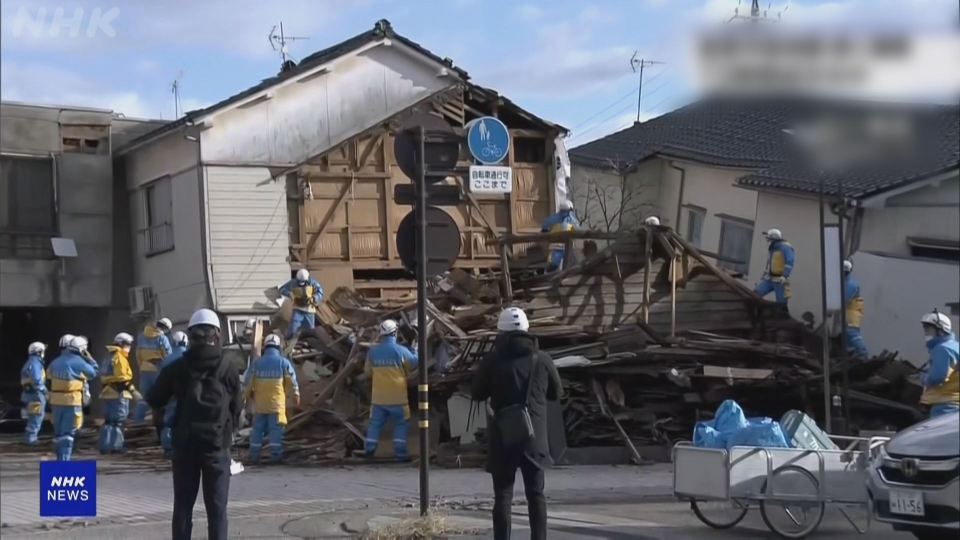石川縣地震增至最少78死 51人下落不明