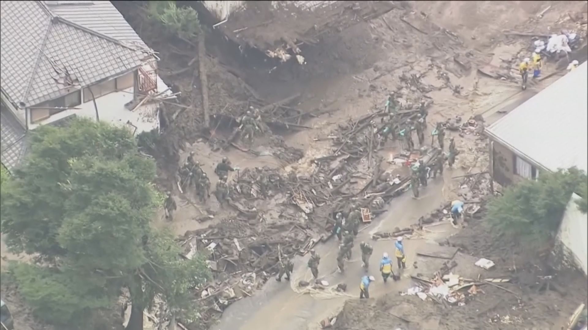 日本熱海市山泥傾瀉事件　死亡人數增至5人