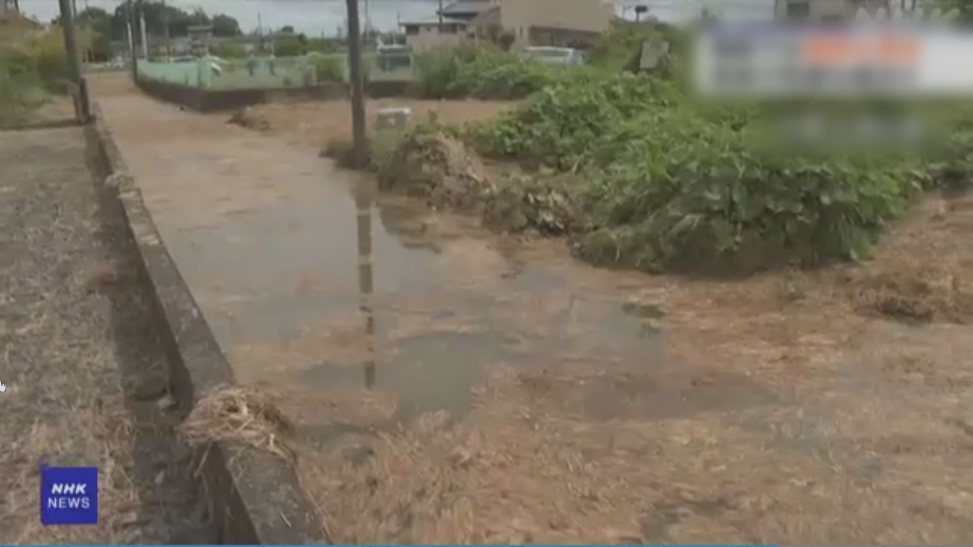 日本東北部三個縣暴雨成災逾千房屋受損