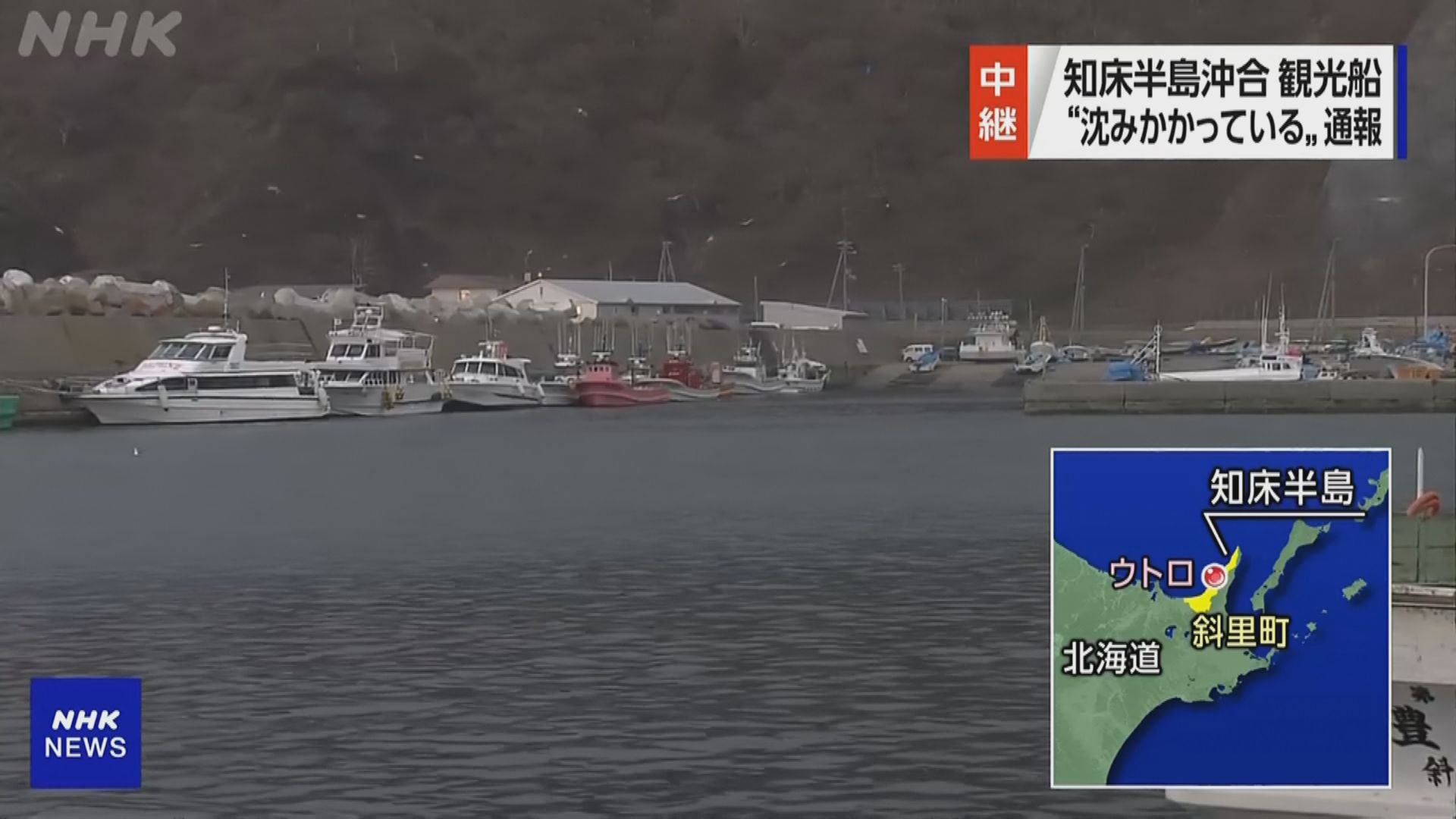北海道觀光船入水下沉　26人失聯