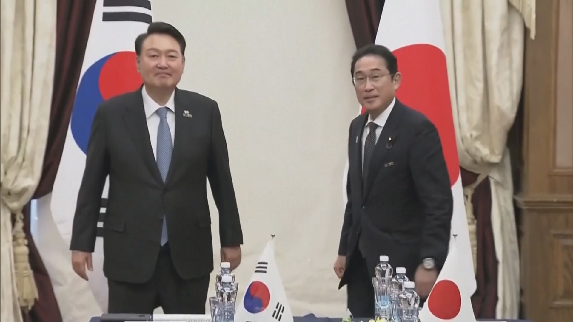報道︰日韓領導人今通話商美日韓合作
