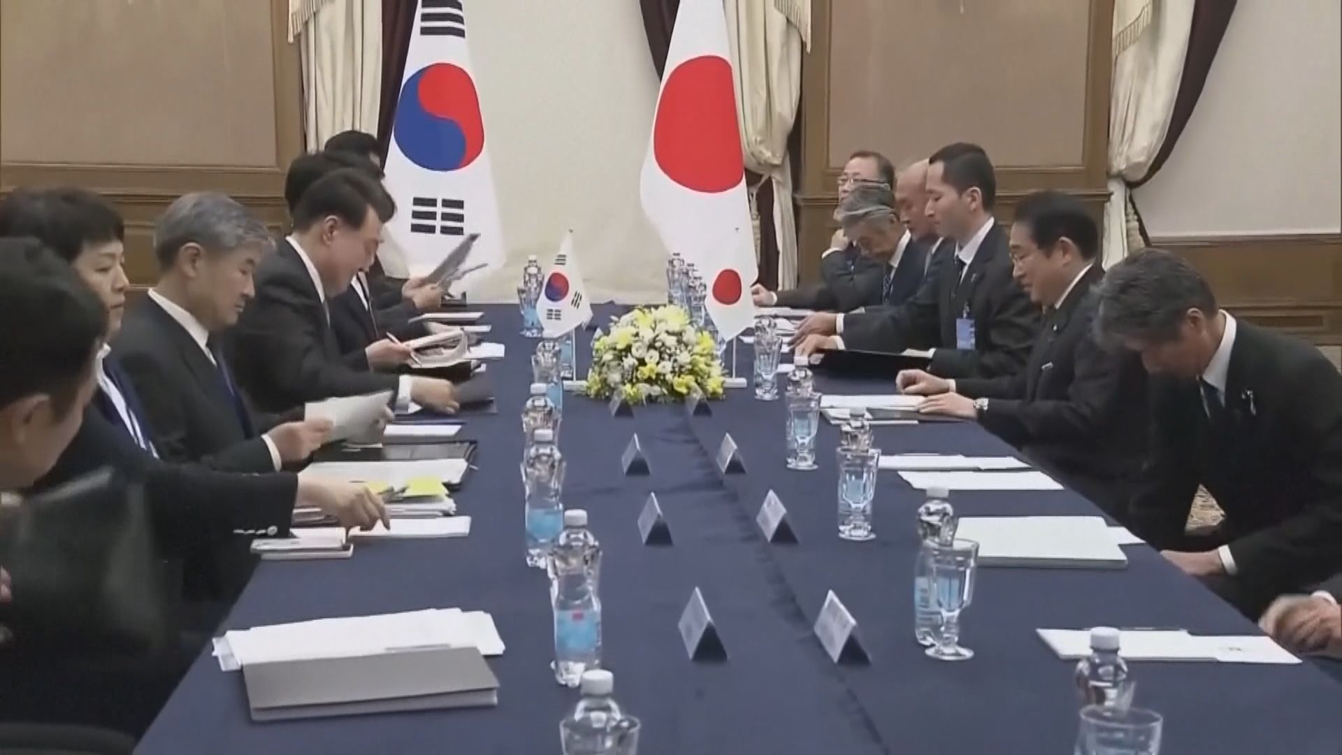 日韓領導人通電話 商加強美日韓合作