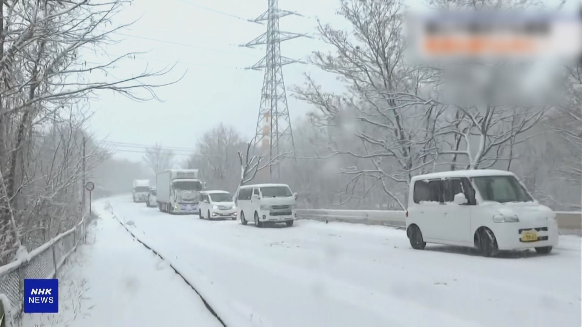 東京大雪 關東甲信地區積雪將達40厘米