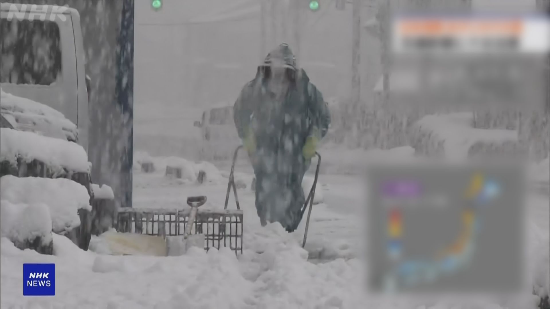 日本年底出行高峰　全國多地大雪