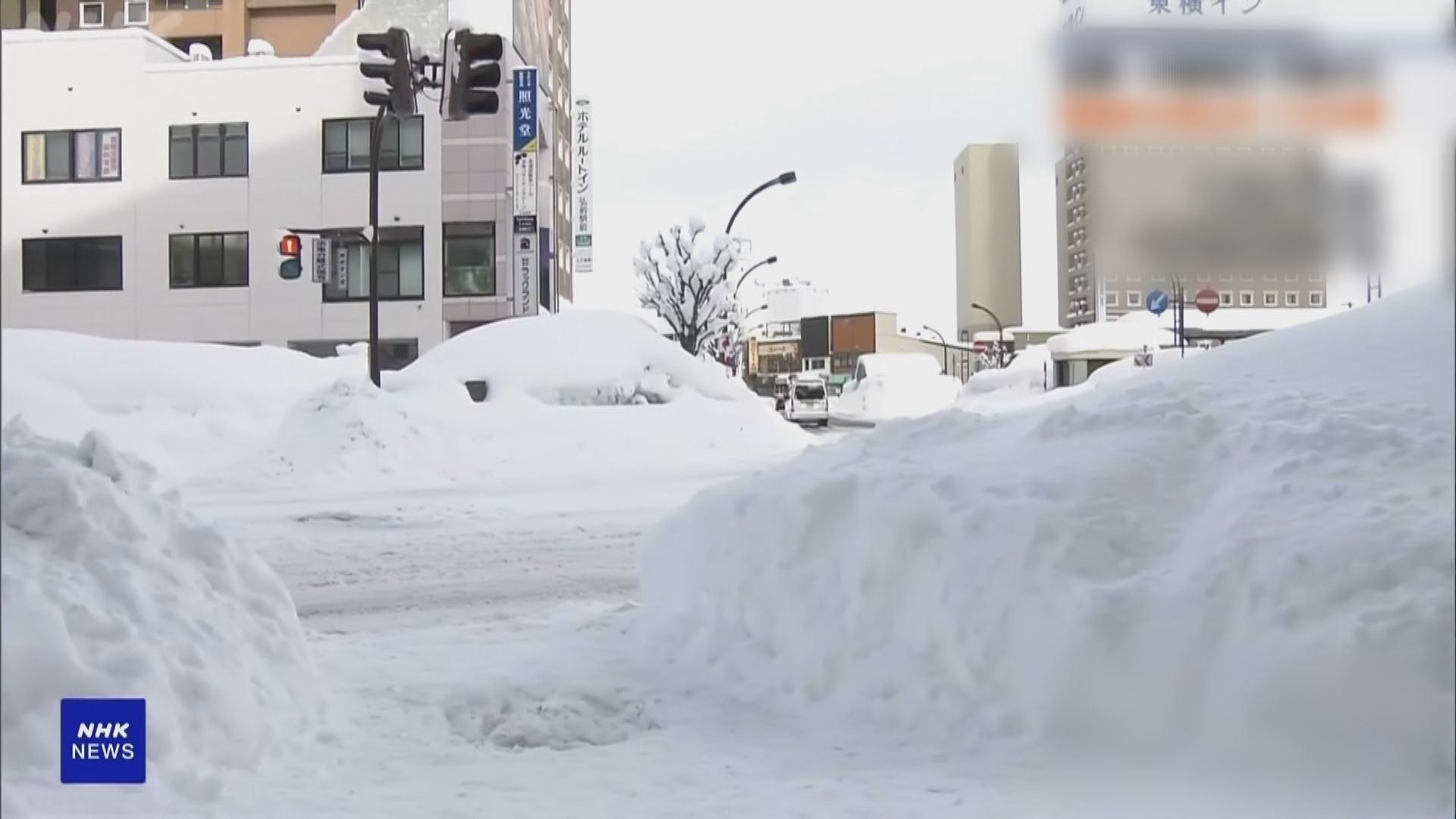 日本北至西部沿海地區連日暴雪　青森縣積雪達五米破紀錄