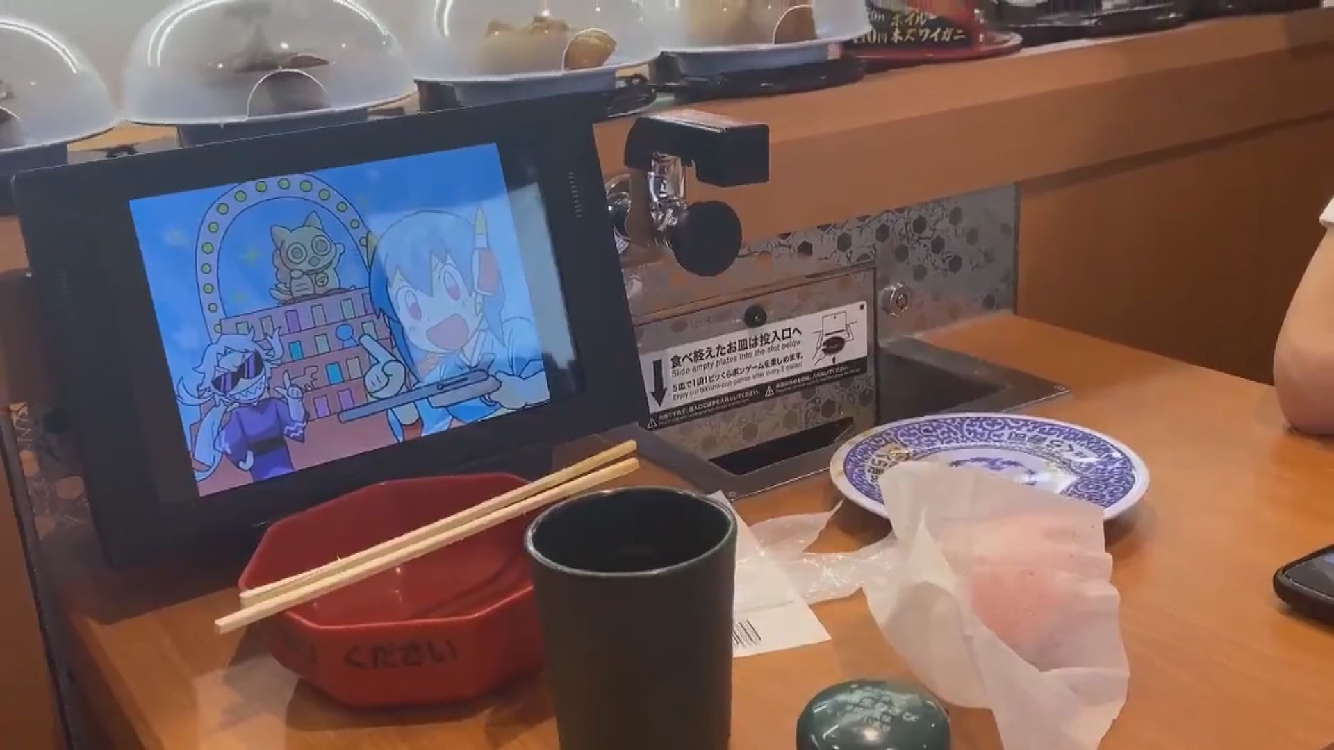 日本網傳惡搞壽司店影片　有連鎖店報警處理