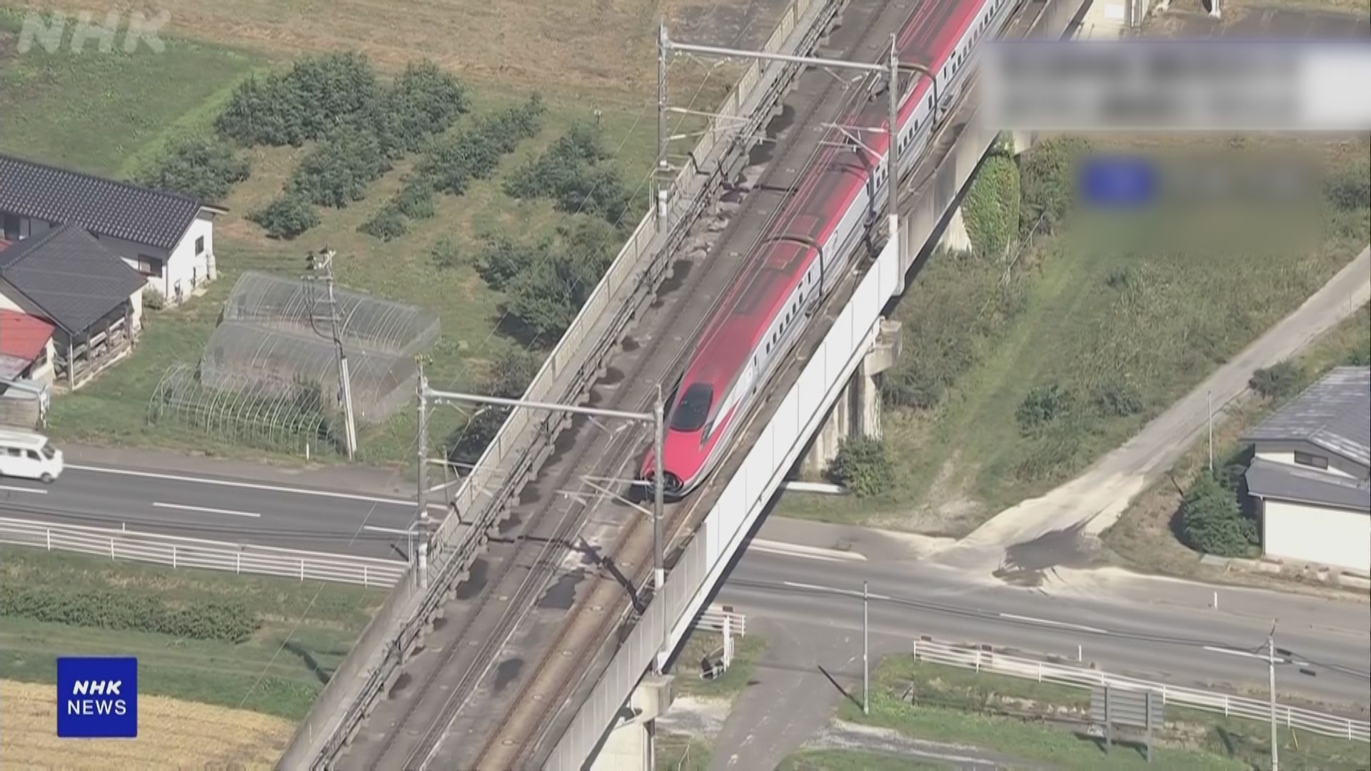 日本東北新幹線行駛中列車脫鈎　東京至新青森一度全線停運