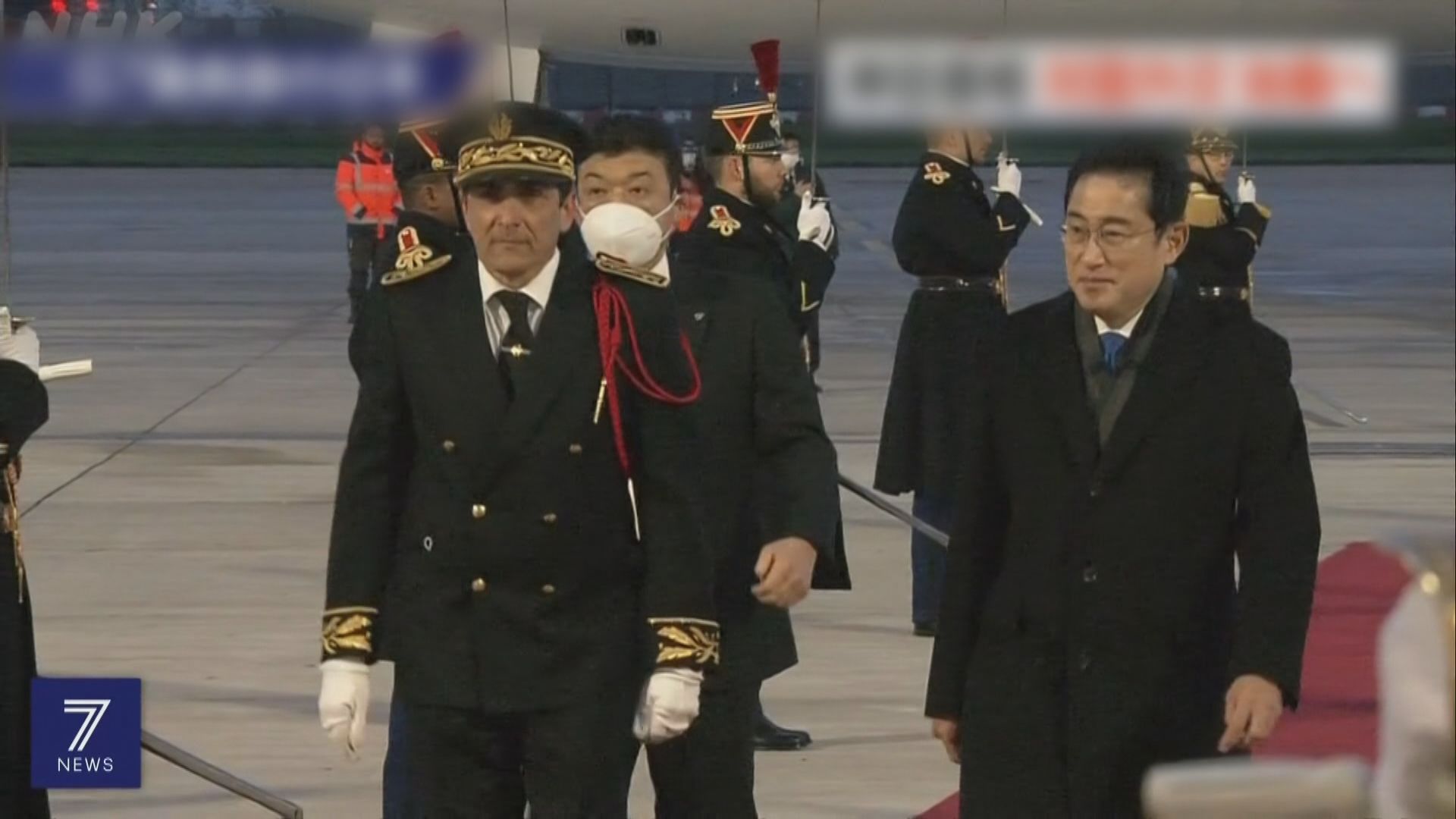 日本首相岸田文雄展開歐美五國外訪