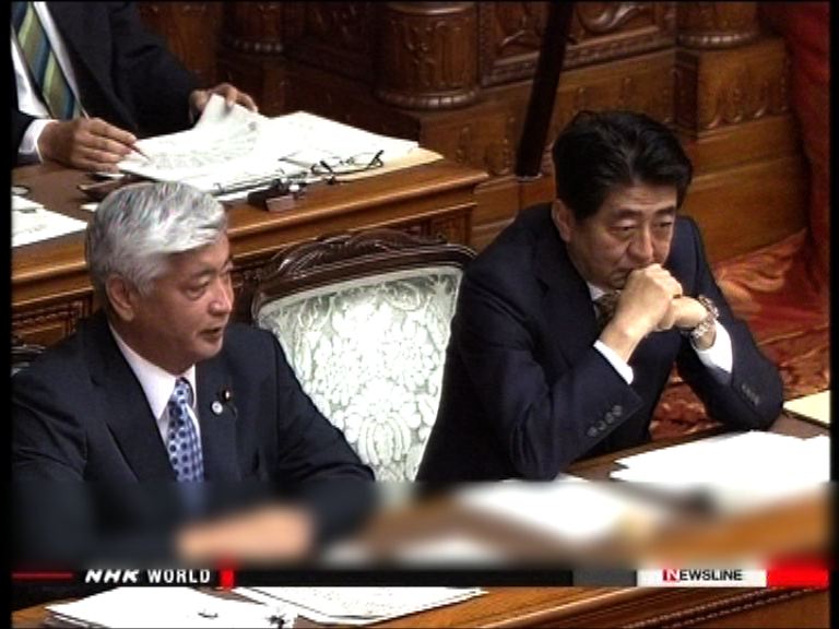日參院審議新安保法望九月底前通過