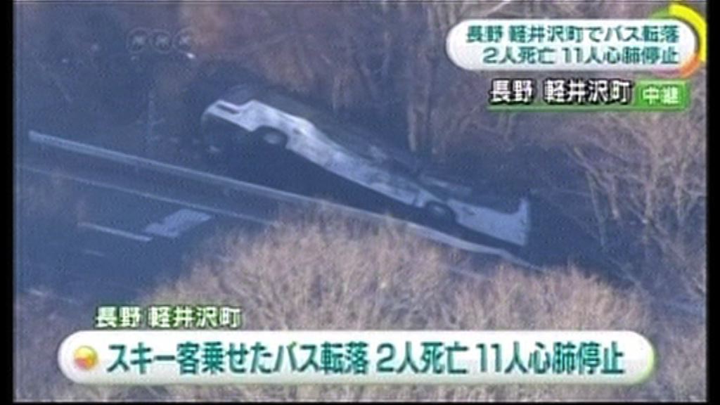 日本輕井澤巴士失控多人死傷