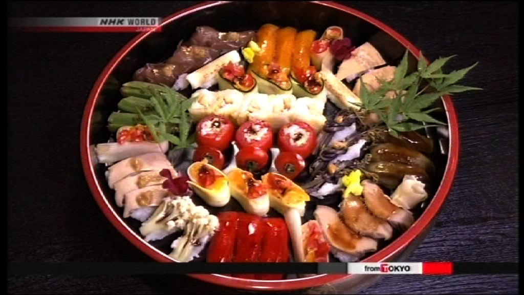 蔬菜壽司吸引更多人吃日本料理