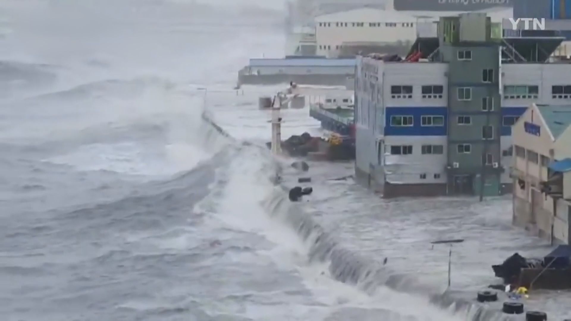 颱風海神先後吹襲日韓廣泛破壞　至少三死過百傷