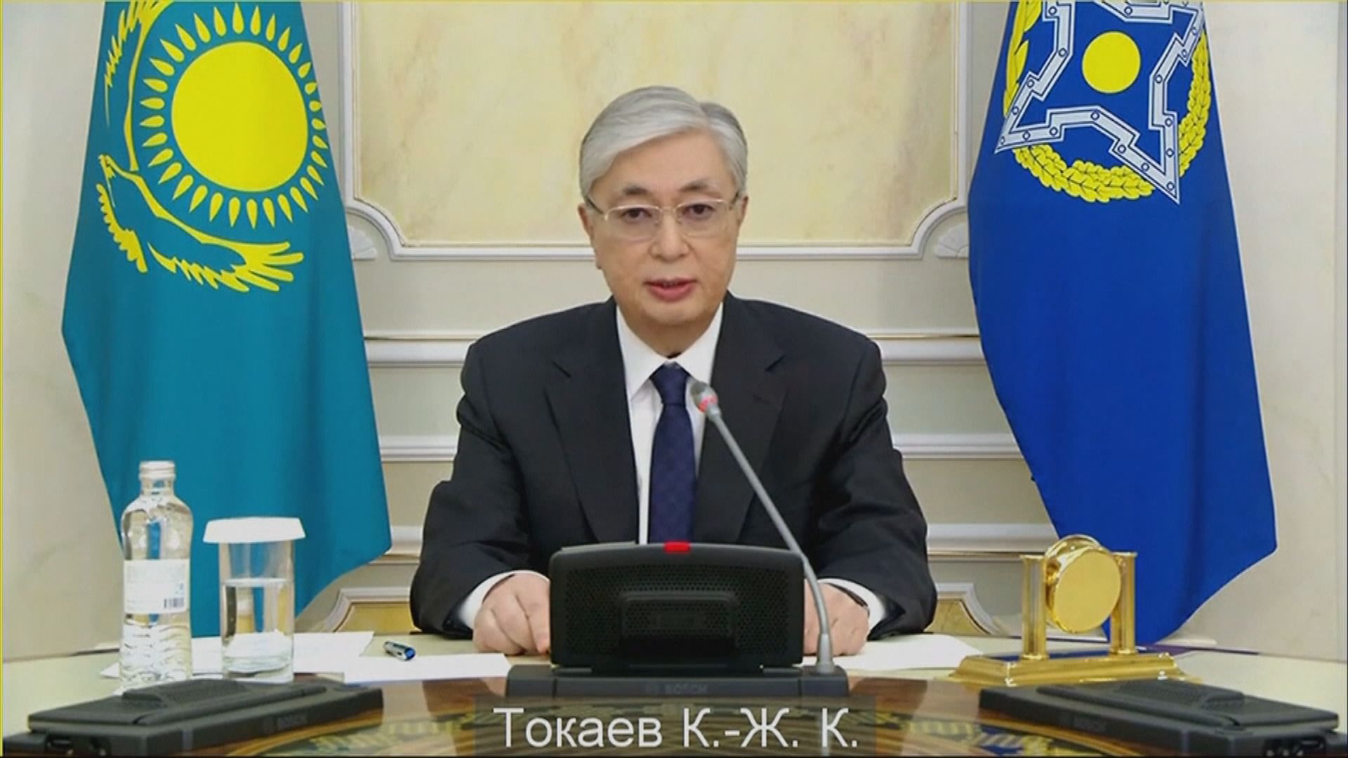 哈薩克總統指上周騷亂企圖奪權