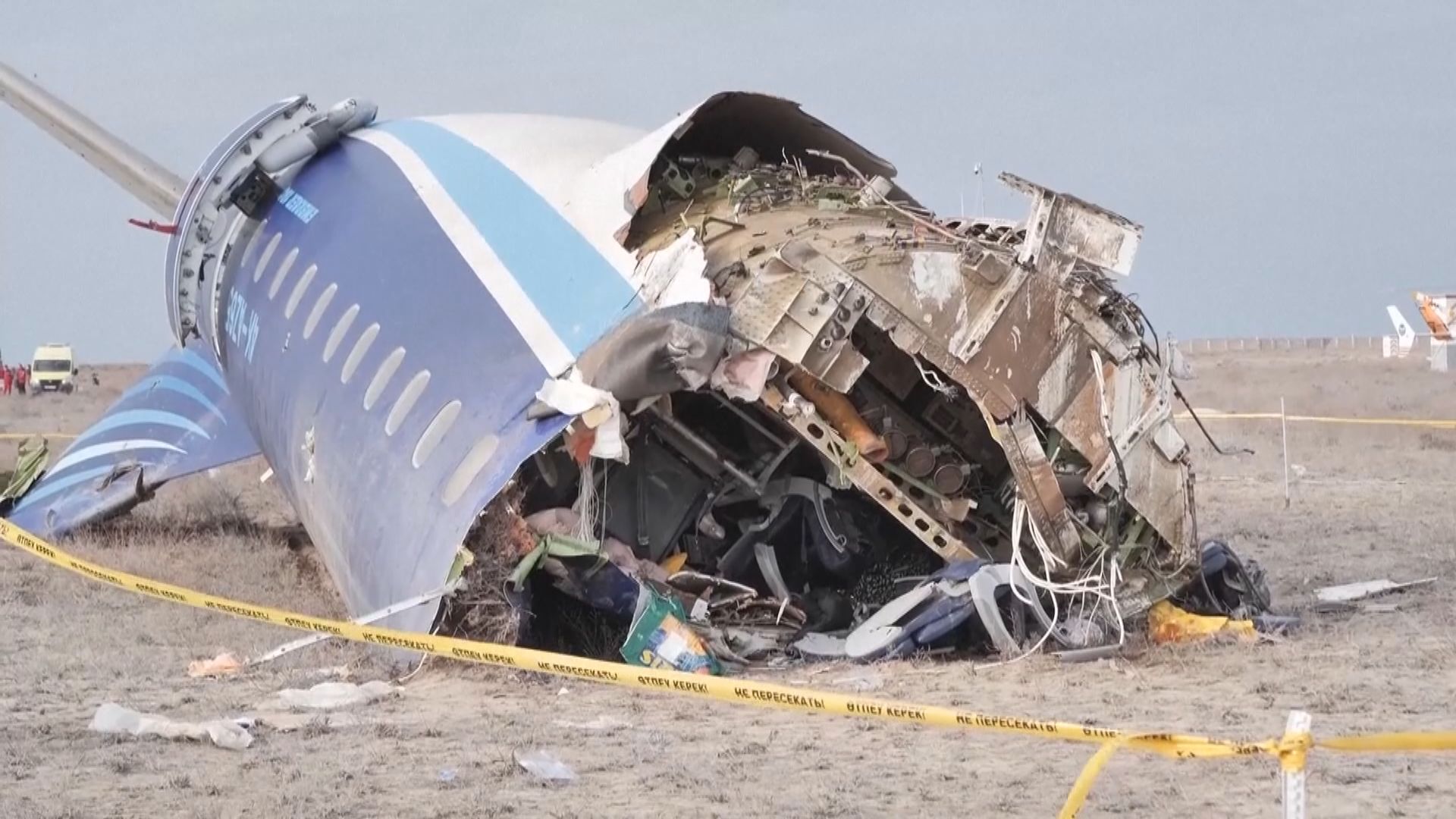 普京致電阿塞拜疆總統　就客機在俄領空遇事故後墜毀致歉