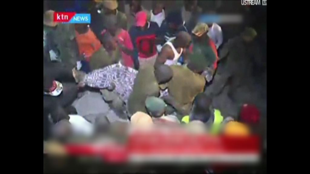 肯尼亞暴雨致樓宇倒塌多人被困