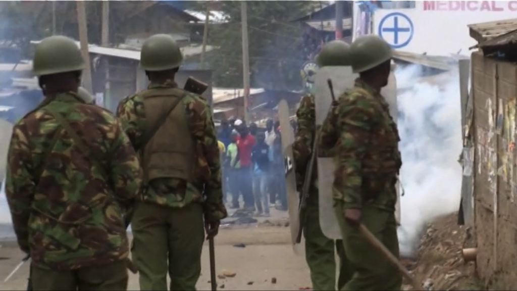 肯尼亞大選　反對派支持者上街示威不滿結果
