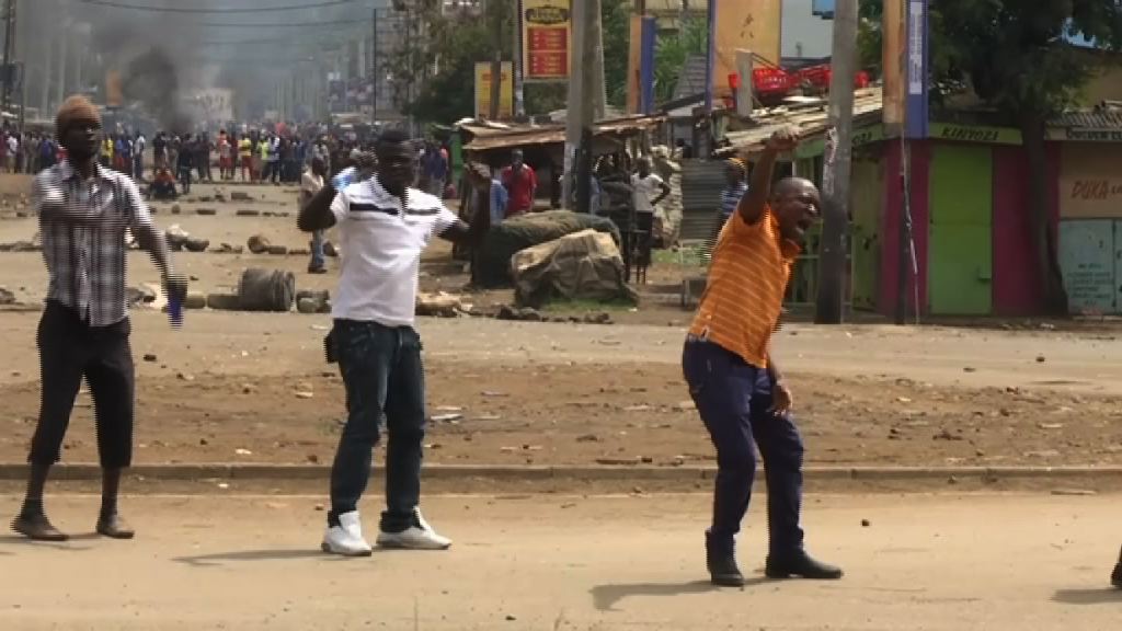 肯尼亞重選總統觸發警民衝突