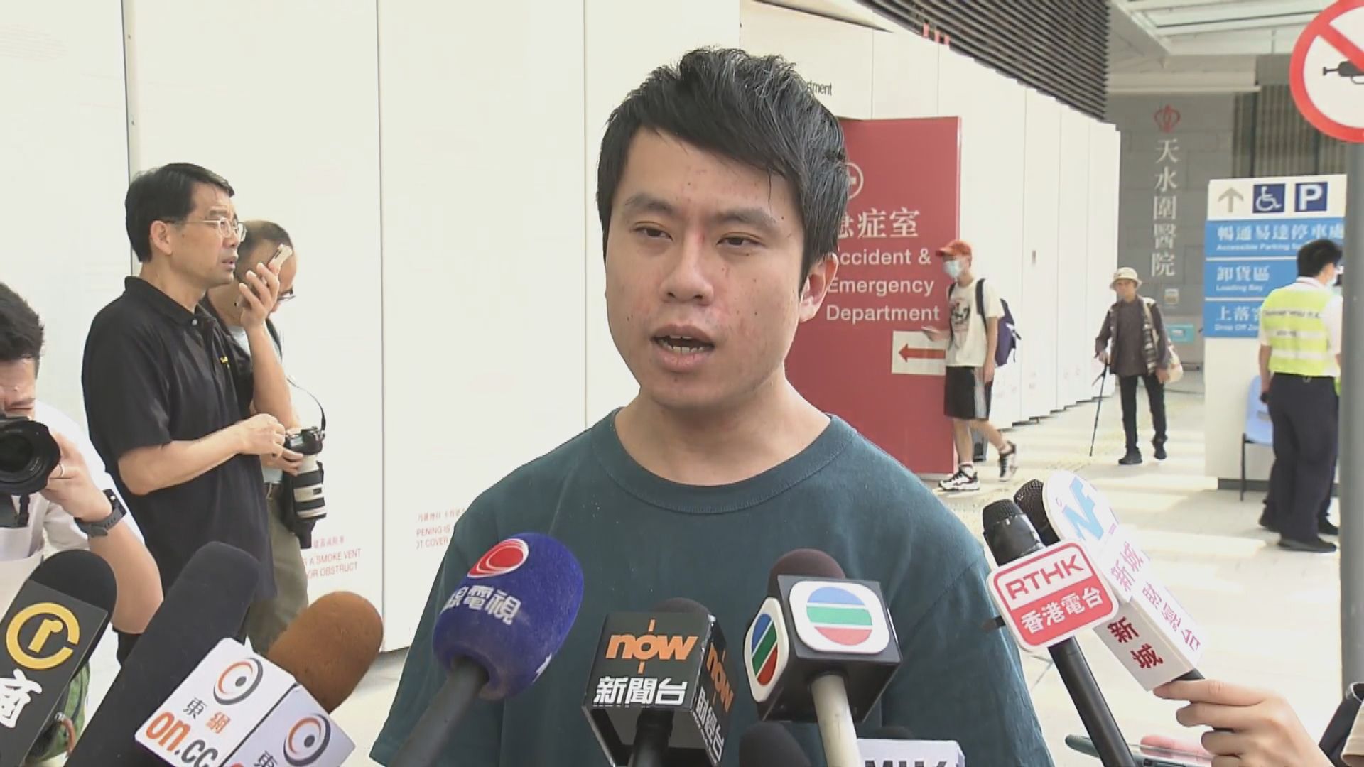 立法會議員鄺俊宇遇襲受傷　送院治療後出院