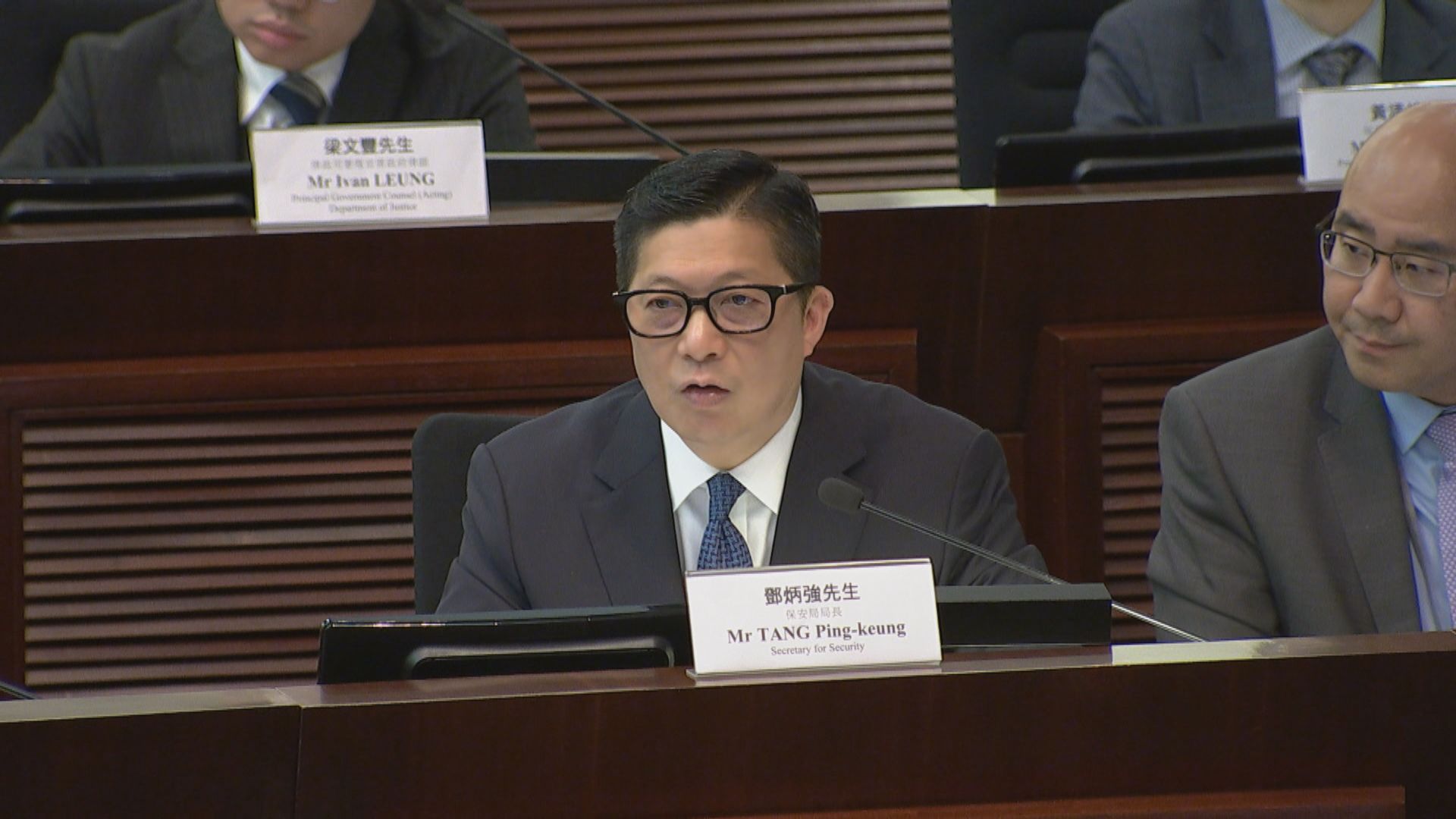 國安條例附例|特首可刊憲國安公署履職場所劃為禁地 鄧炳強指執法部門可助封鎖搜查毋須用附例