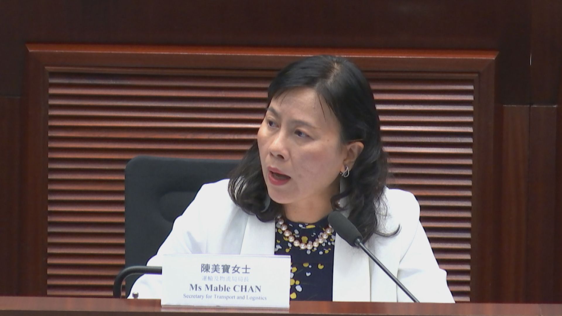 網約車規管｜陳美寶稱要考慮及平衡市民乘車需求和行業健康發展