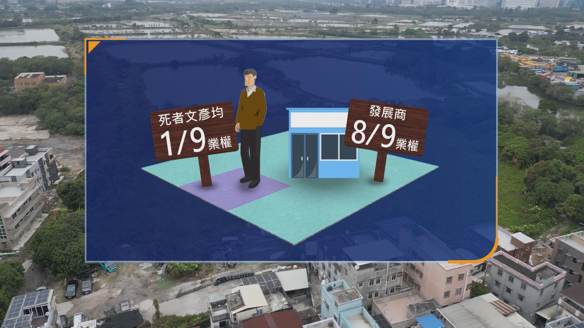 【元朗三代命案】93歲死者擁元朗多幅土地　多次與發展商對簿公堂