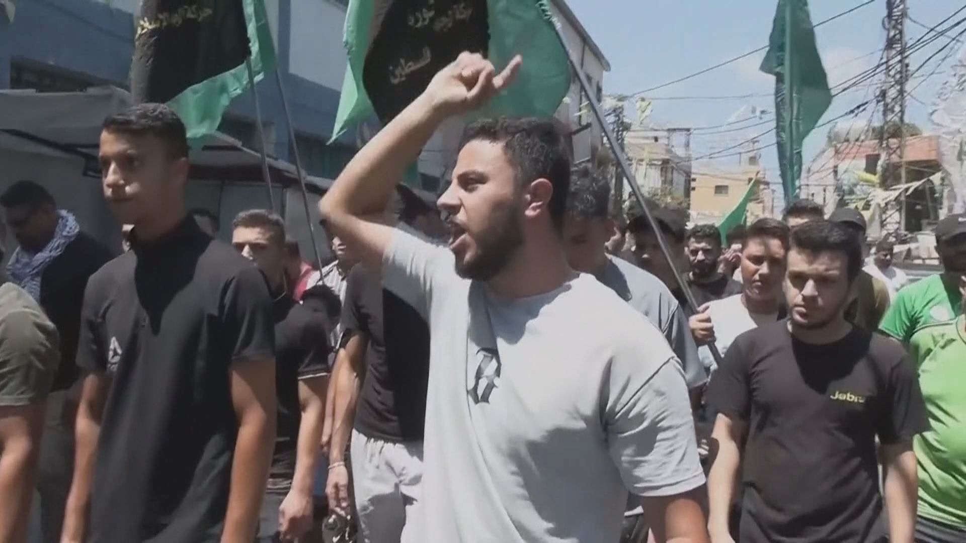 黎巴嫩和西岸城市大批民眾抗議哈尼亞遭行刺身亡
