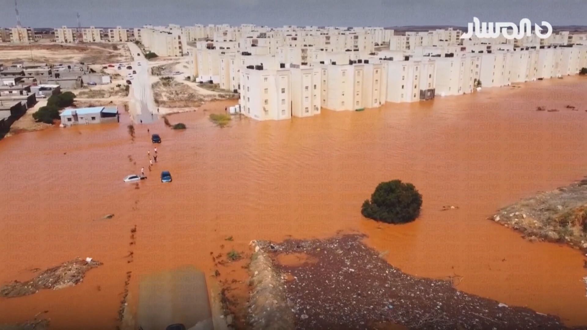 風暴致利比亞東部水災 至少二千人死亡