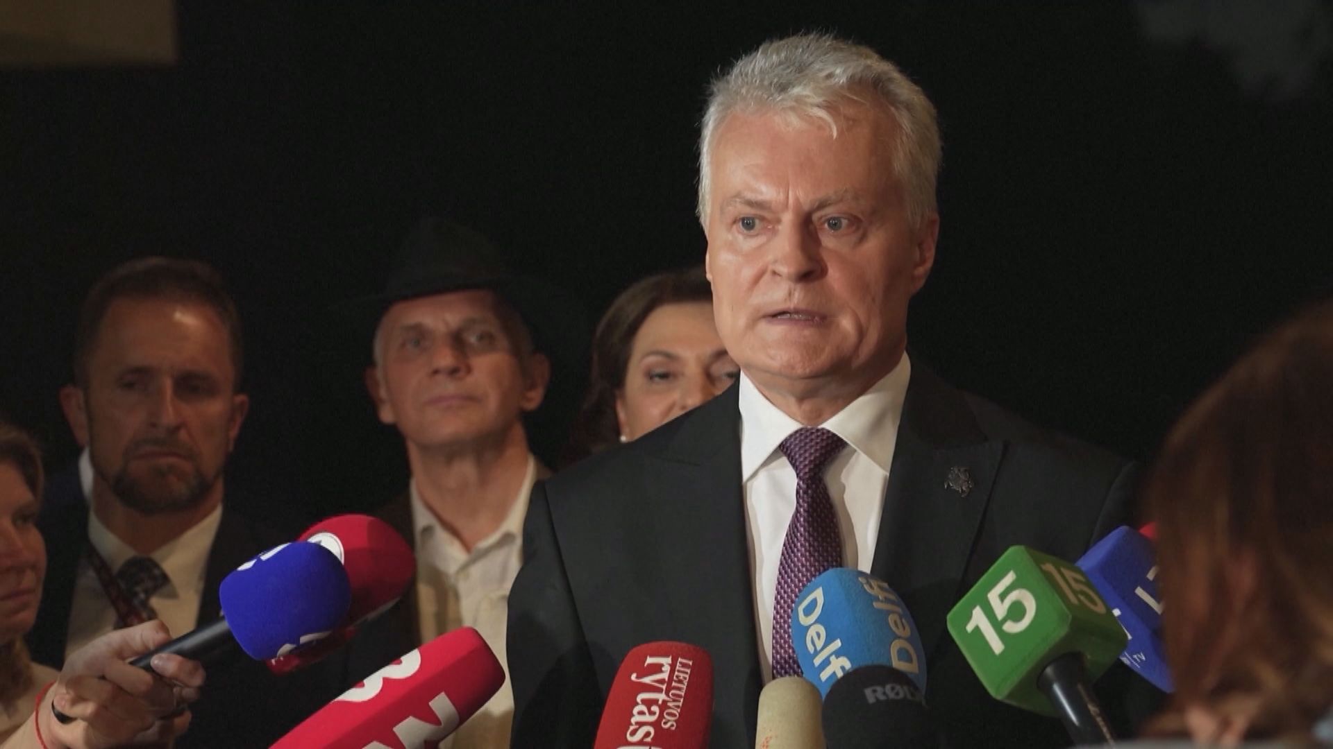 立陶宛總統選舉次輪投票結束 瑙塞達宣布成功連任