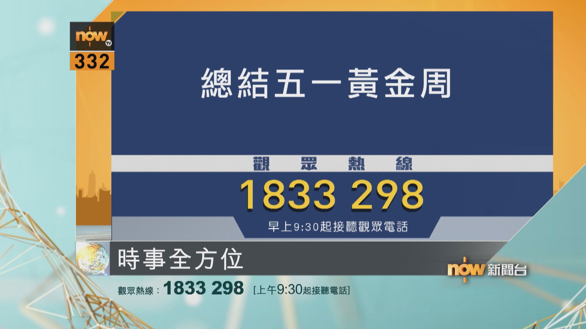 時事全方位重點提要|5月6日